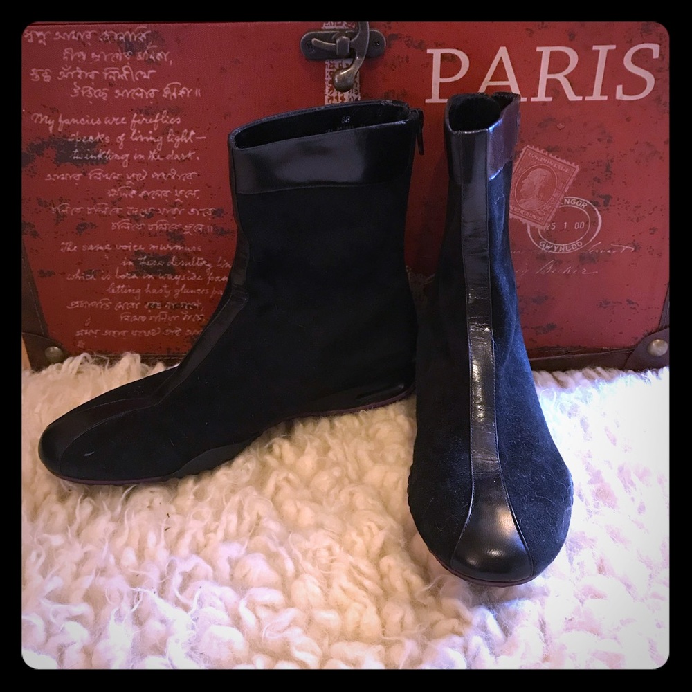 Cole Haan Nike Air suede boots
